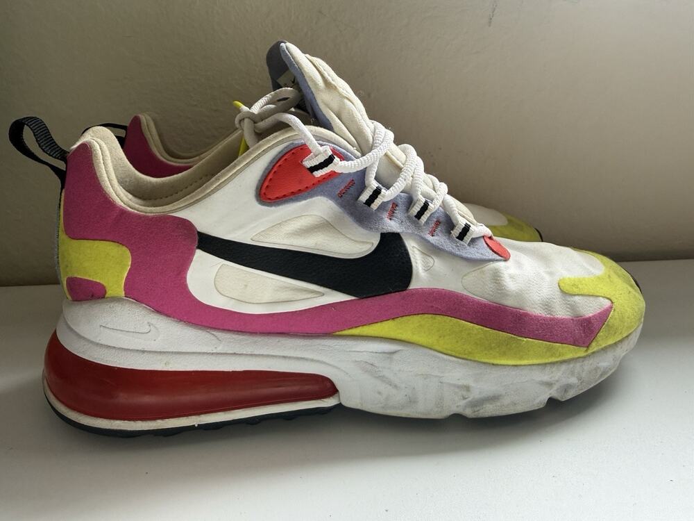Size 10- Nike Air Max 270 React Multi-Color W